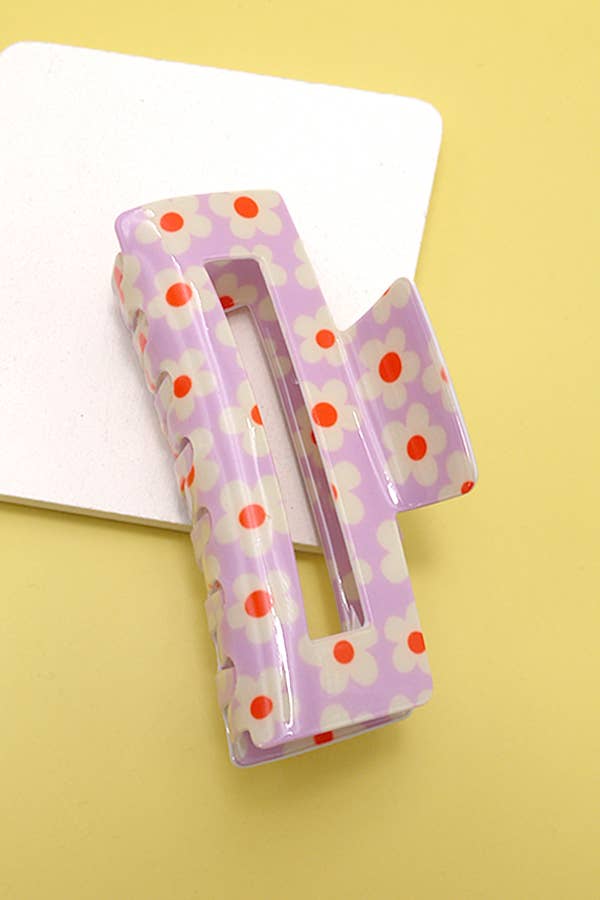 PREMIUM DAISY HAIR CLAW CLIPS