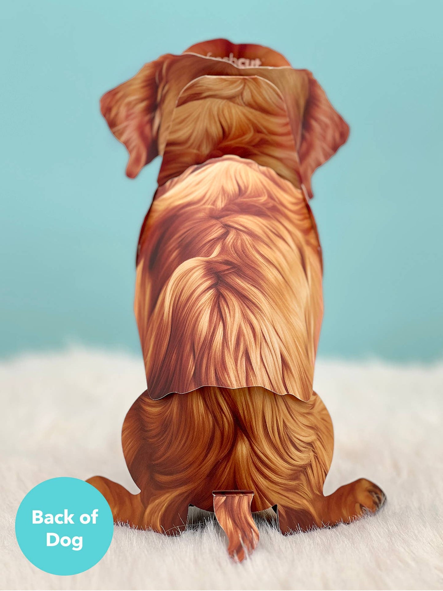 Golden Retriever Pop Up Greeting Card