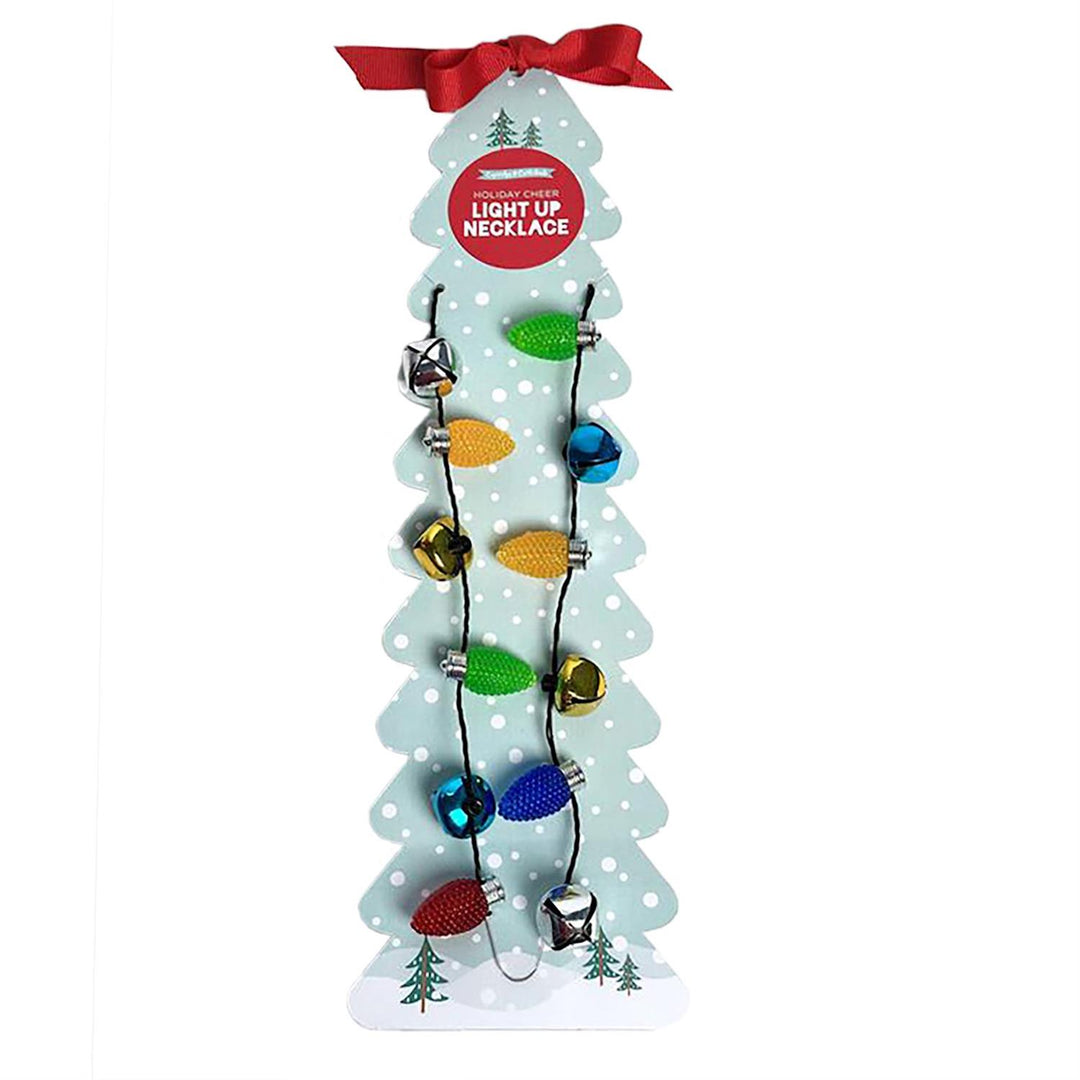 Jingle and Mingle Holiday Light Up Necklaces