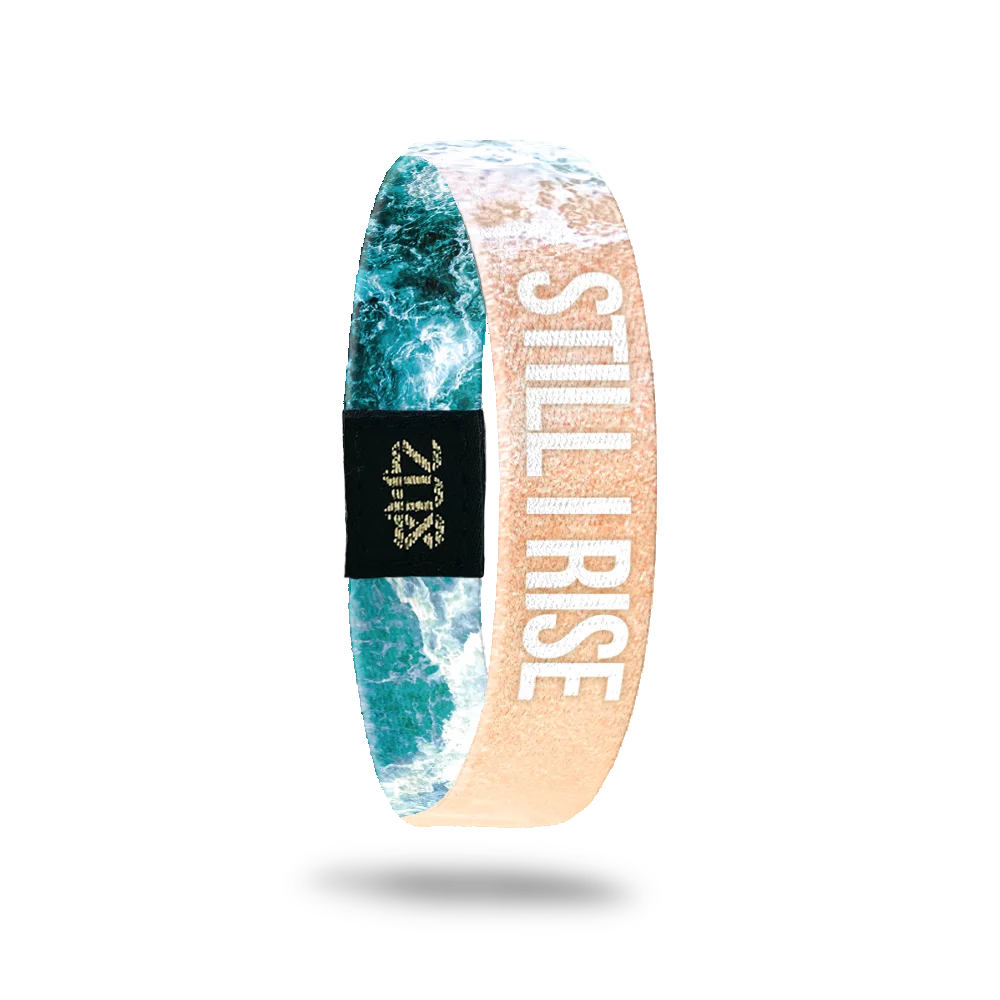 Still I Rise - Ocean Waves Water Elastic Bracelet