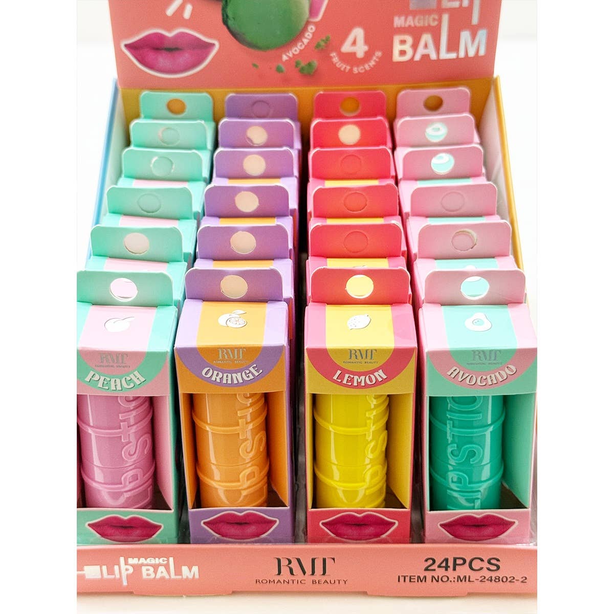 Macaron Color Changing Magic Lip Balm
