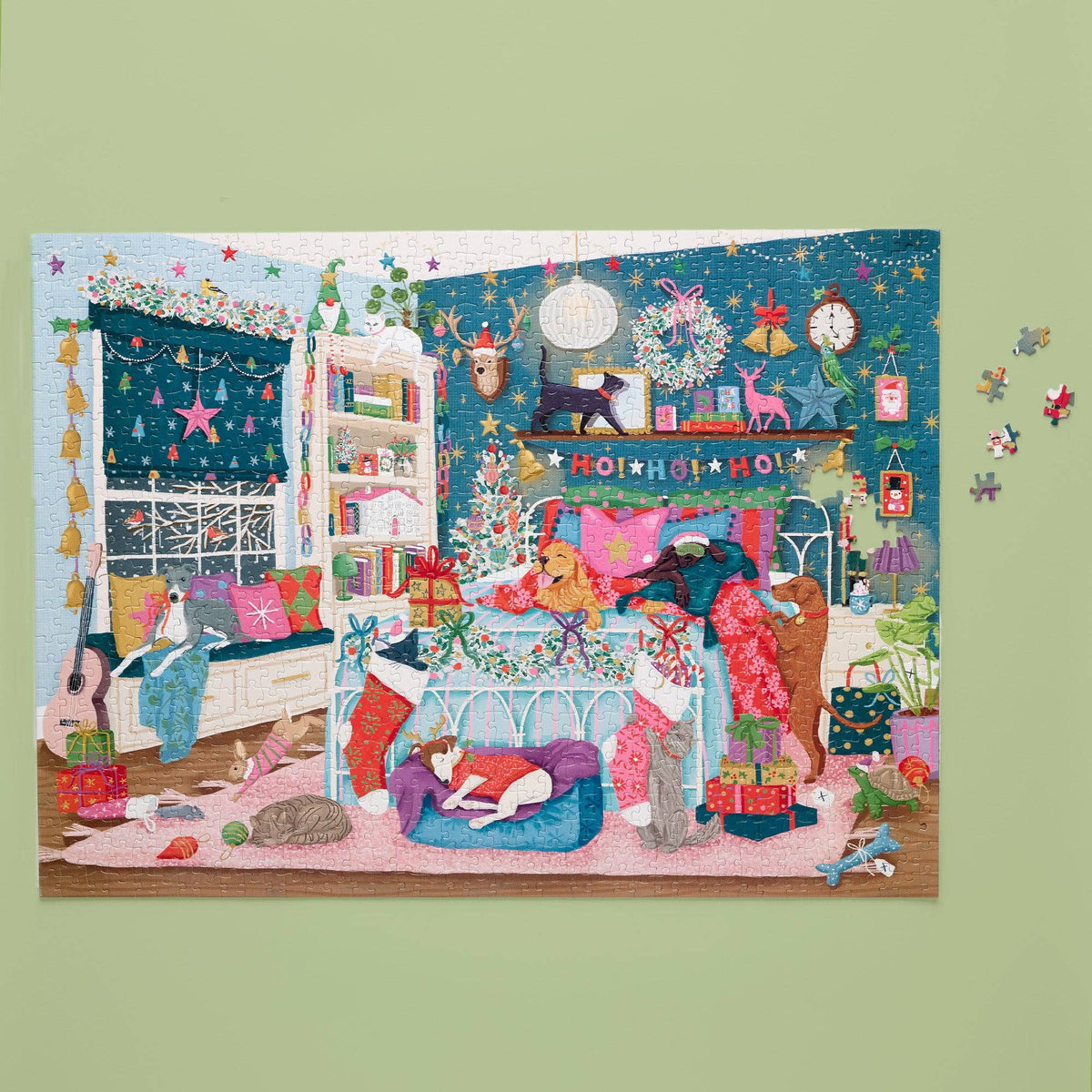 Christmas Morning 1000 Piece Puzzle Holiday Gift