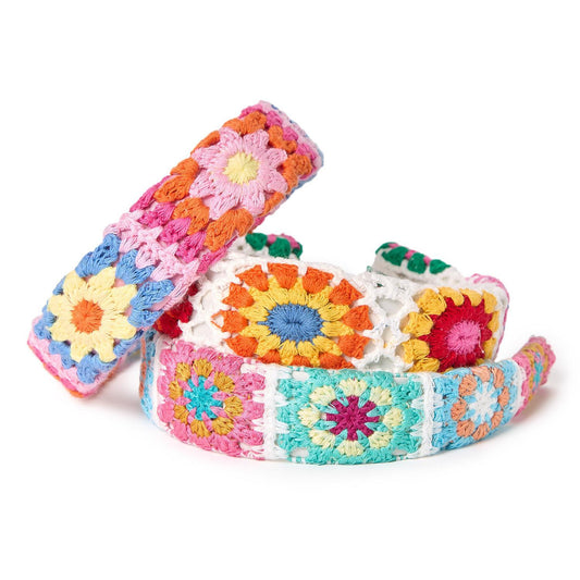 Floral Crochet Headband