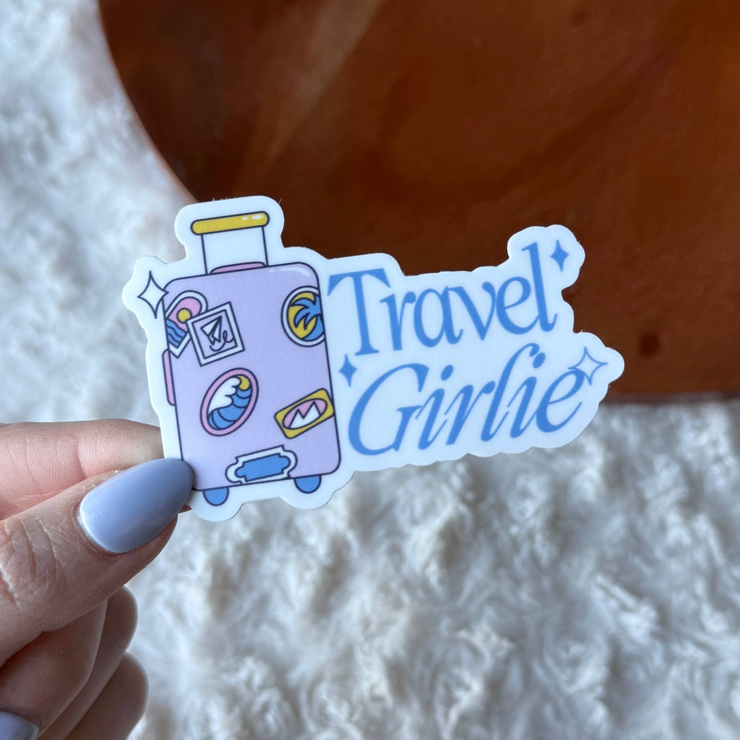 Travel Girlie Sticker