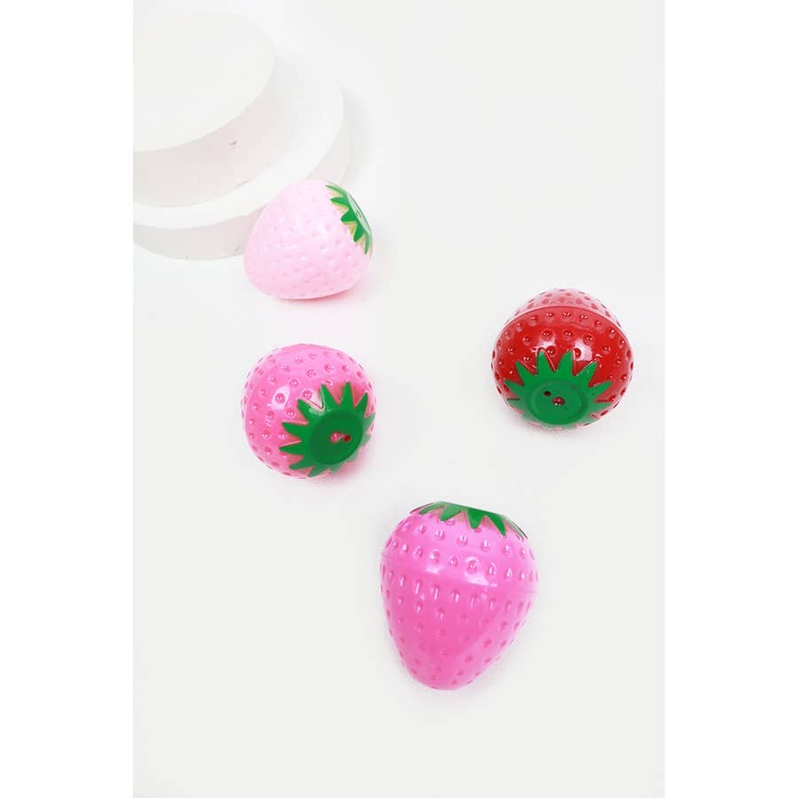 Strawberry Lip Balm Set