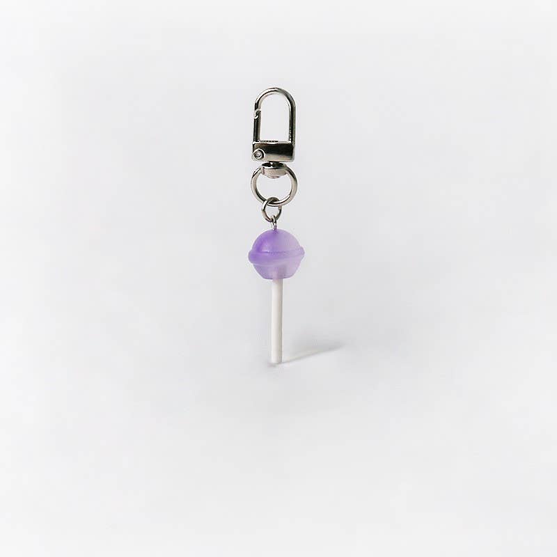 Colorful Lollipop Keychain