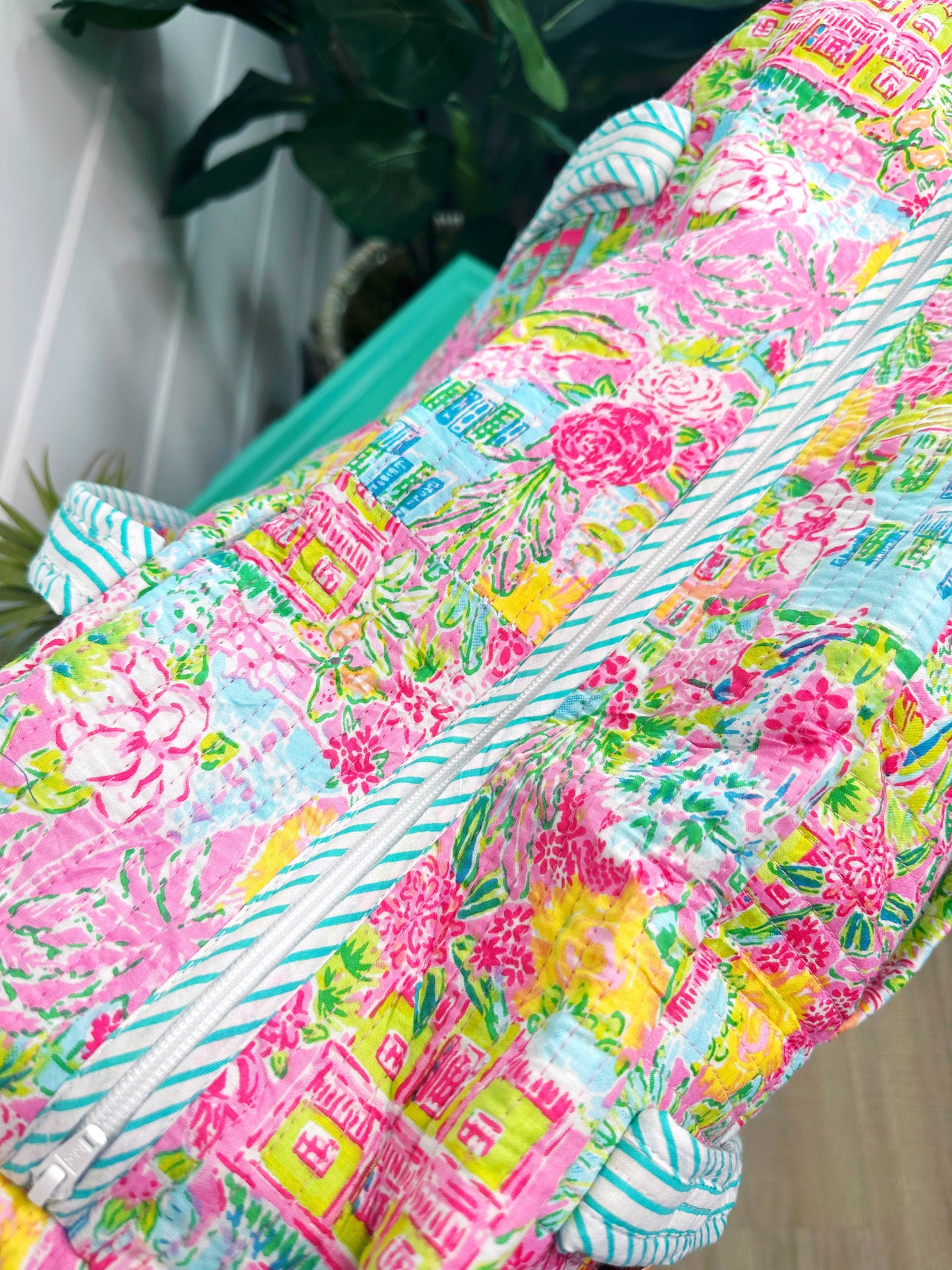 Quilted Duffle Bag - Southern Town