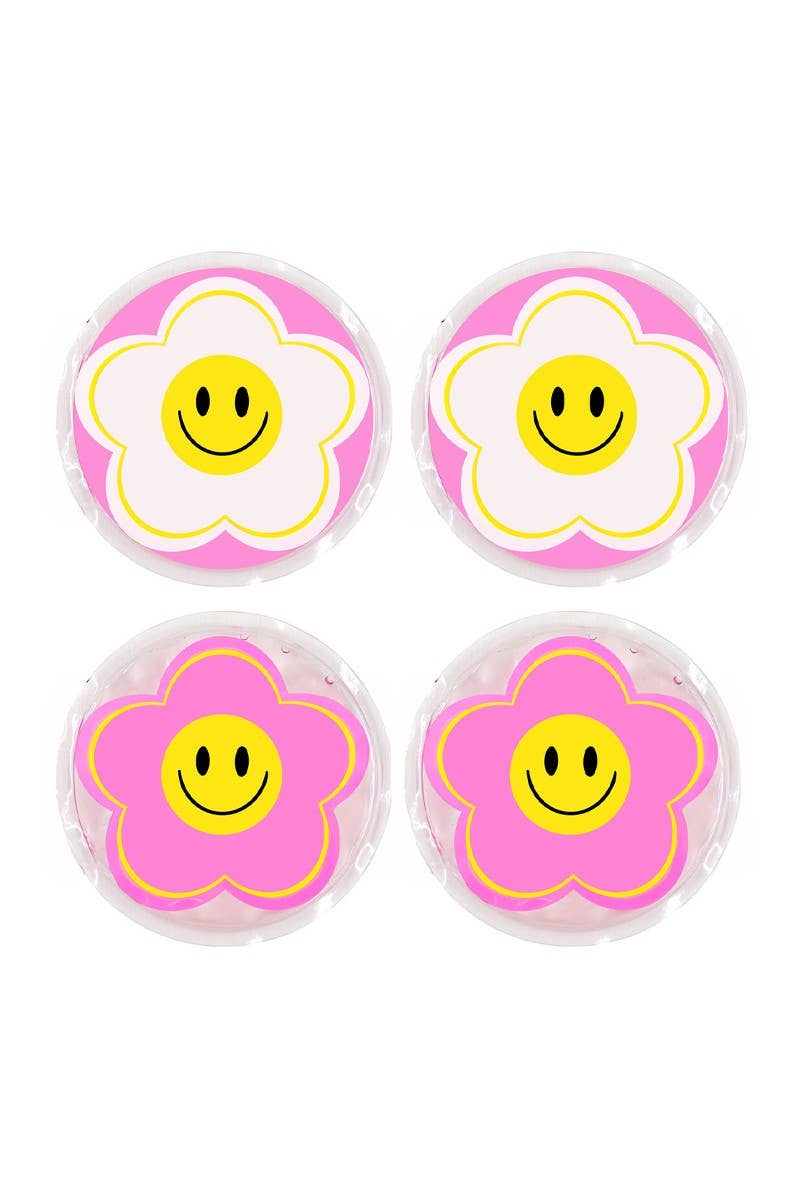 Hot & Cold Flower Power Eye Pads Set