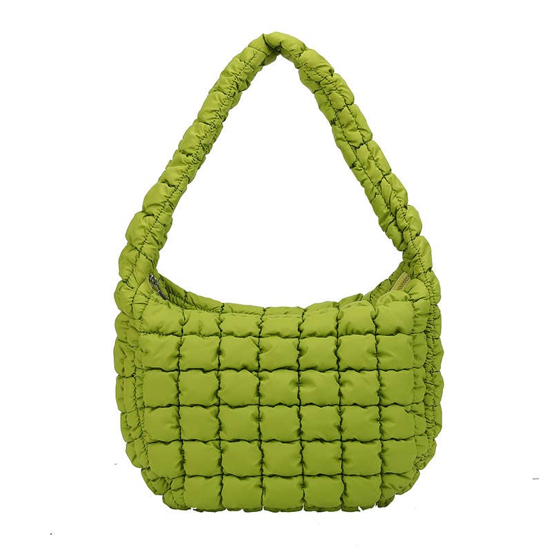 Puff pleated bubble bag