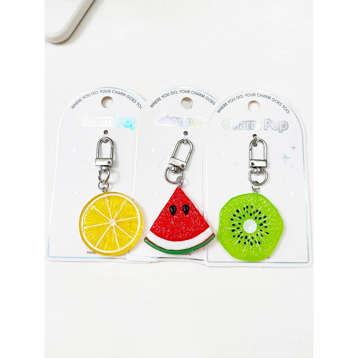 Fruit Key Charms