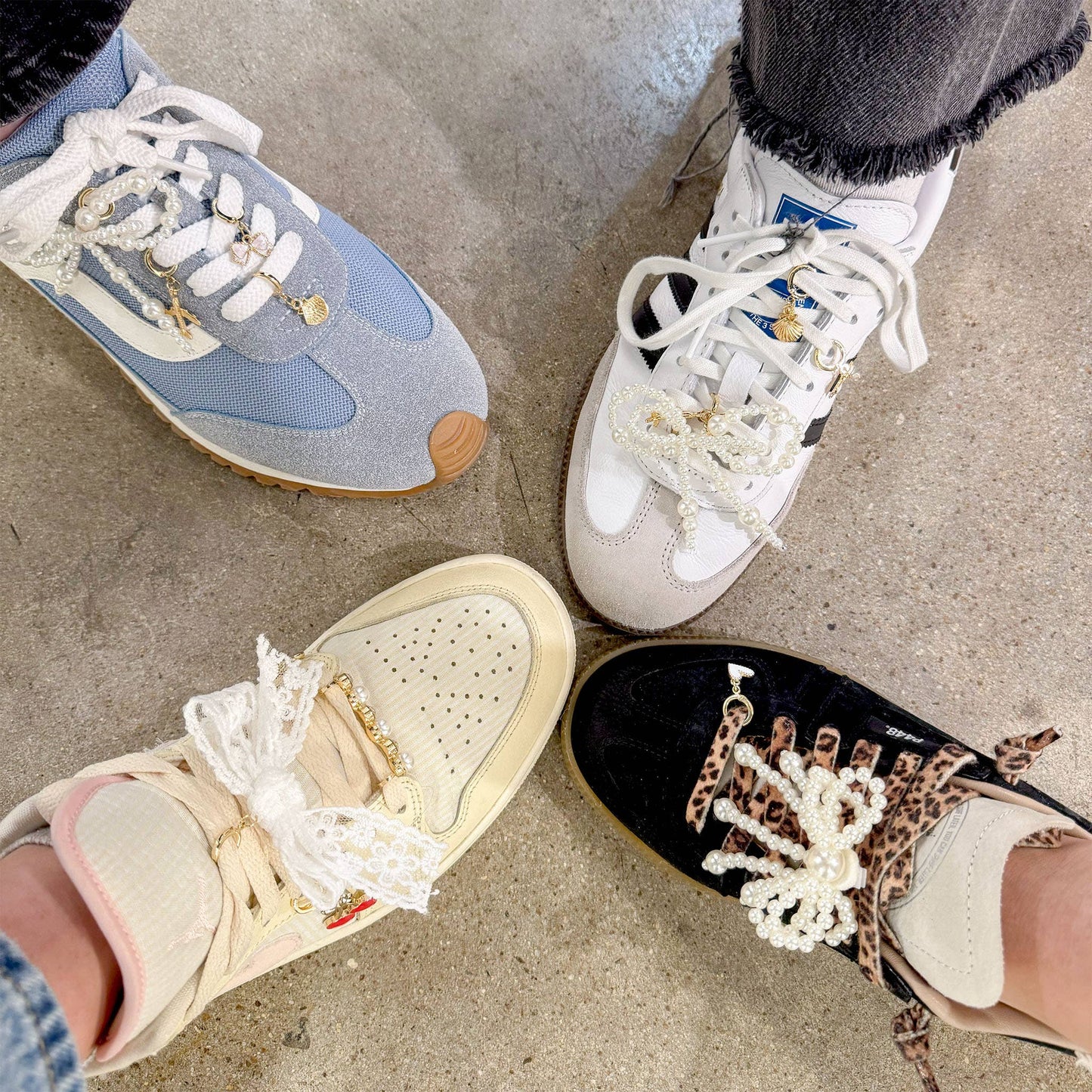 Dazzle Shoe Charm Pack-Ocean Breeze