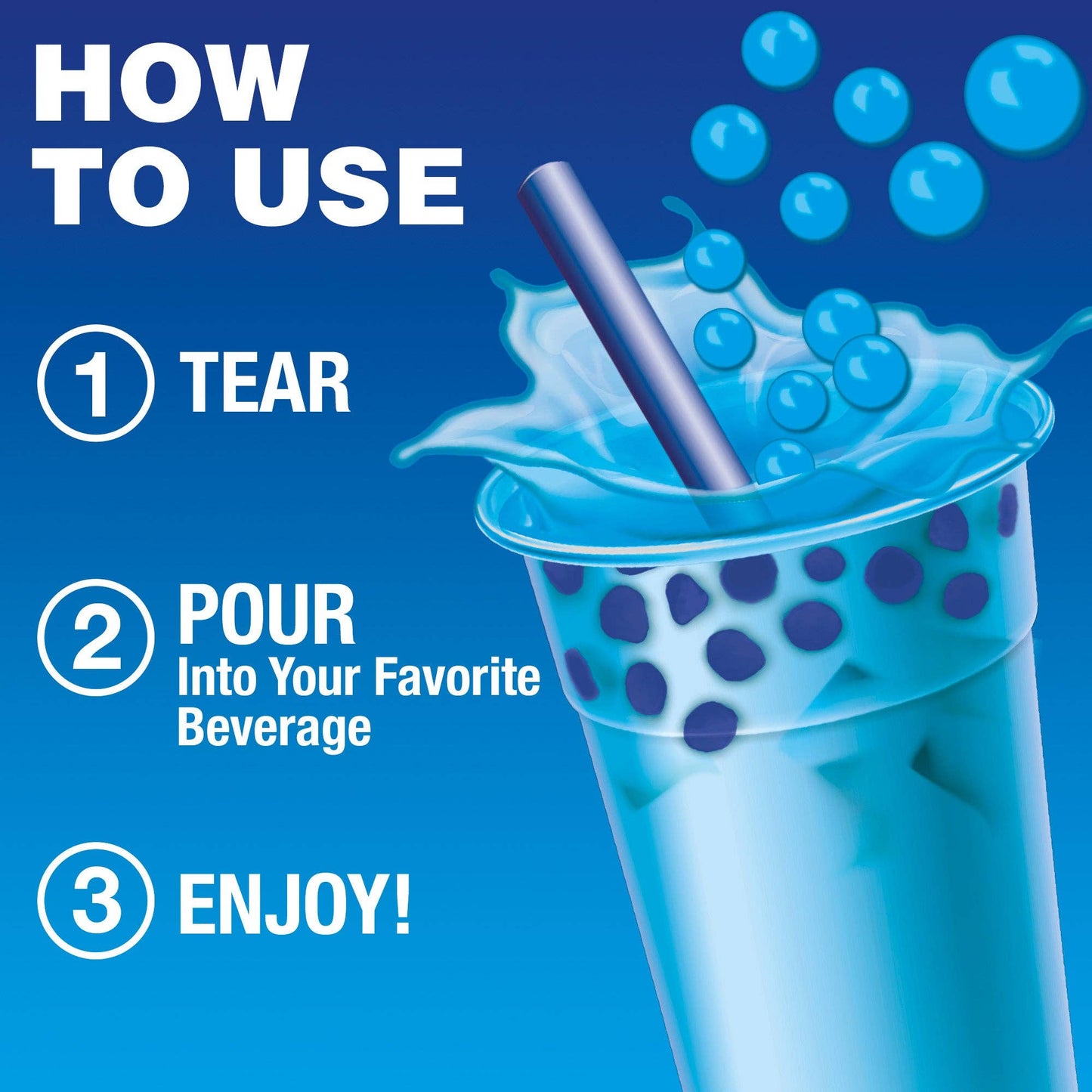 Blue Raspberry Popping Boba