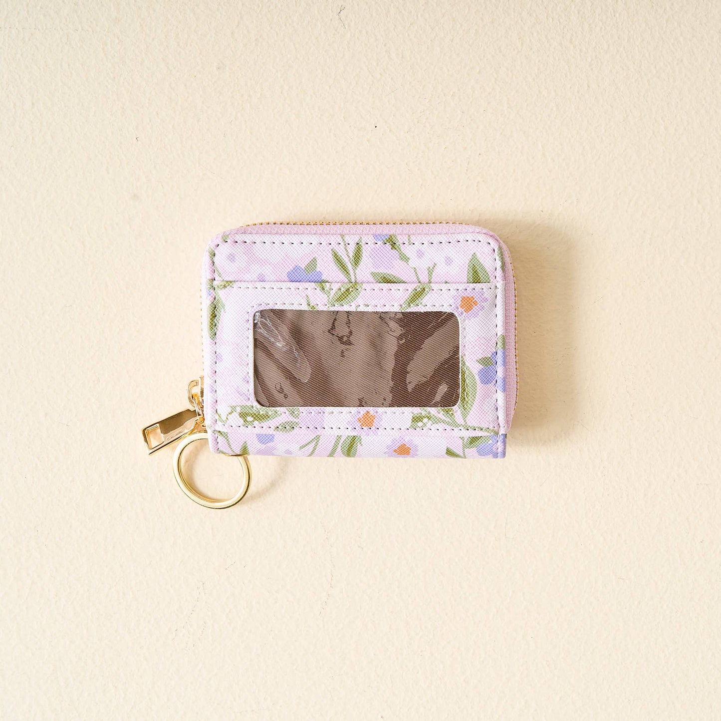 Zip Around Wallet-Floral Haven Lilac