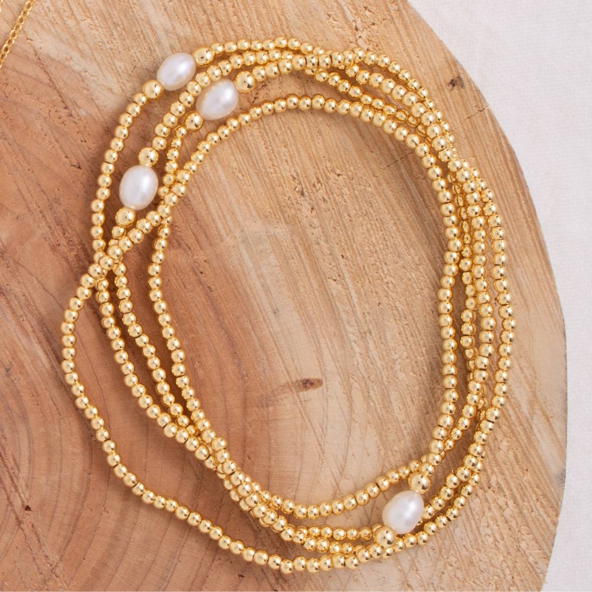 Small Gold/Pearl Braclet