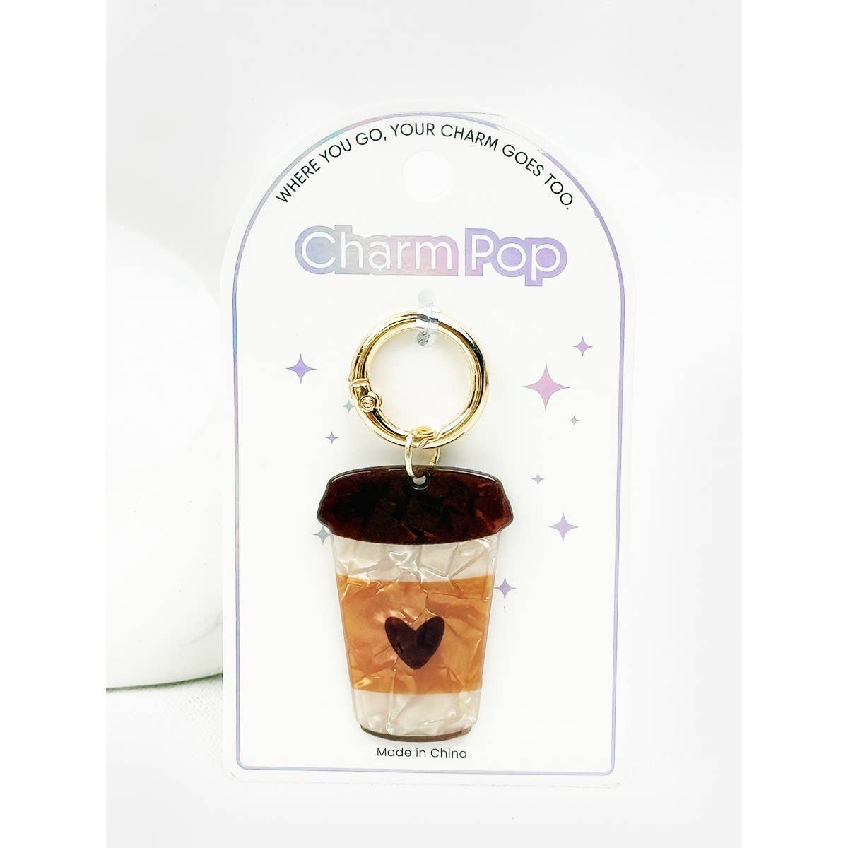Latte Key Charm