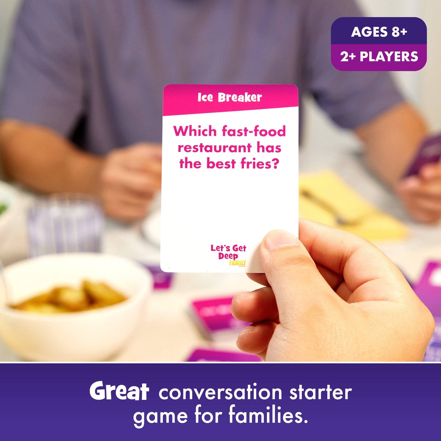 Let's Get Deep® Family Edition - Family Conversation Cards