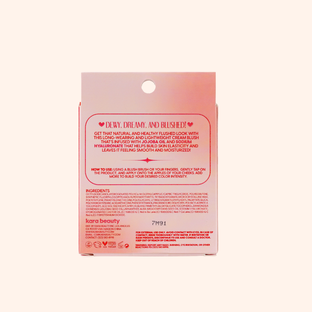 Stay Blushin! Lip and Cheek Cream