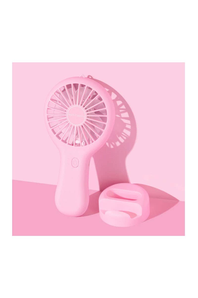 Portable Fan Feeling Fresh Pink