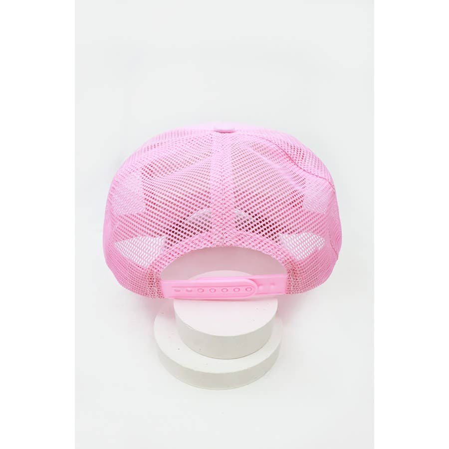 Classic Foam Trucker Hat Summer Mesh Rope Cap