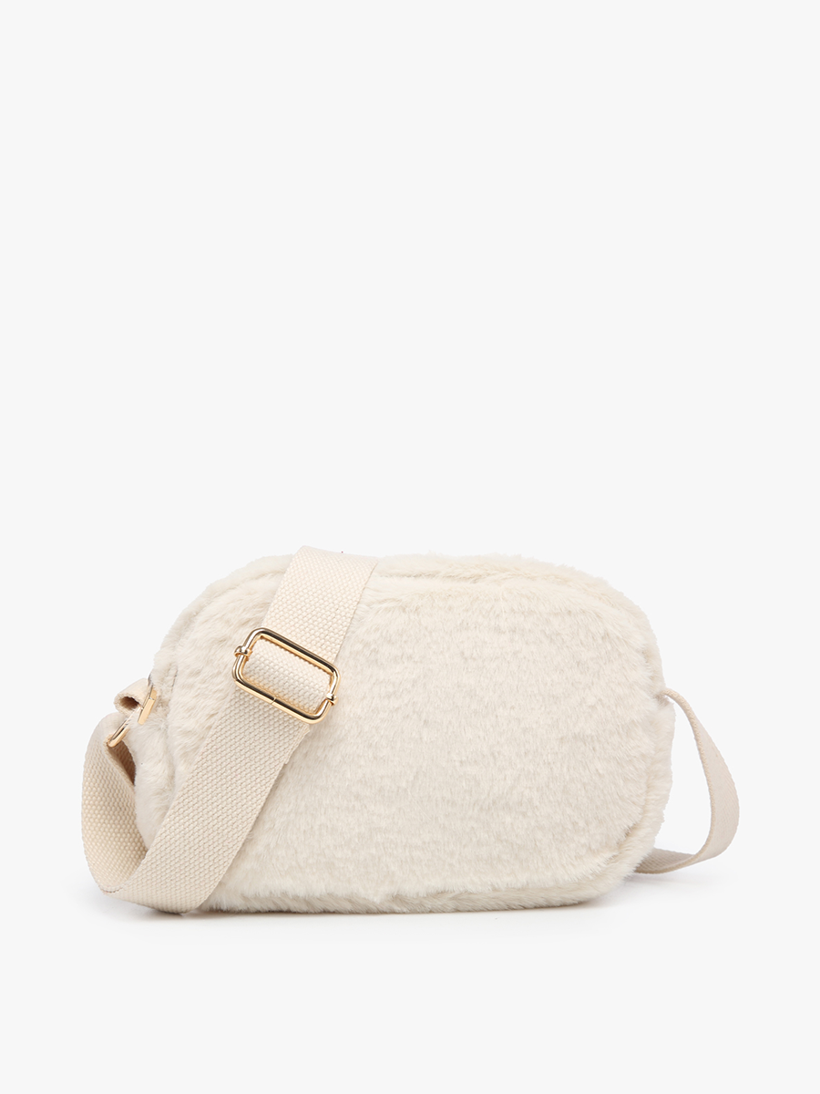 Geneva Faux Fur Belt Bag