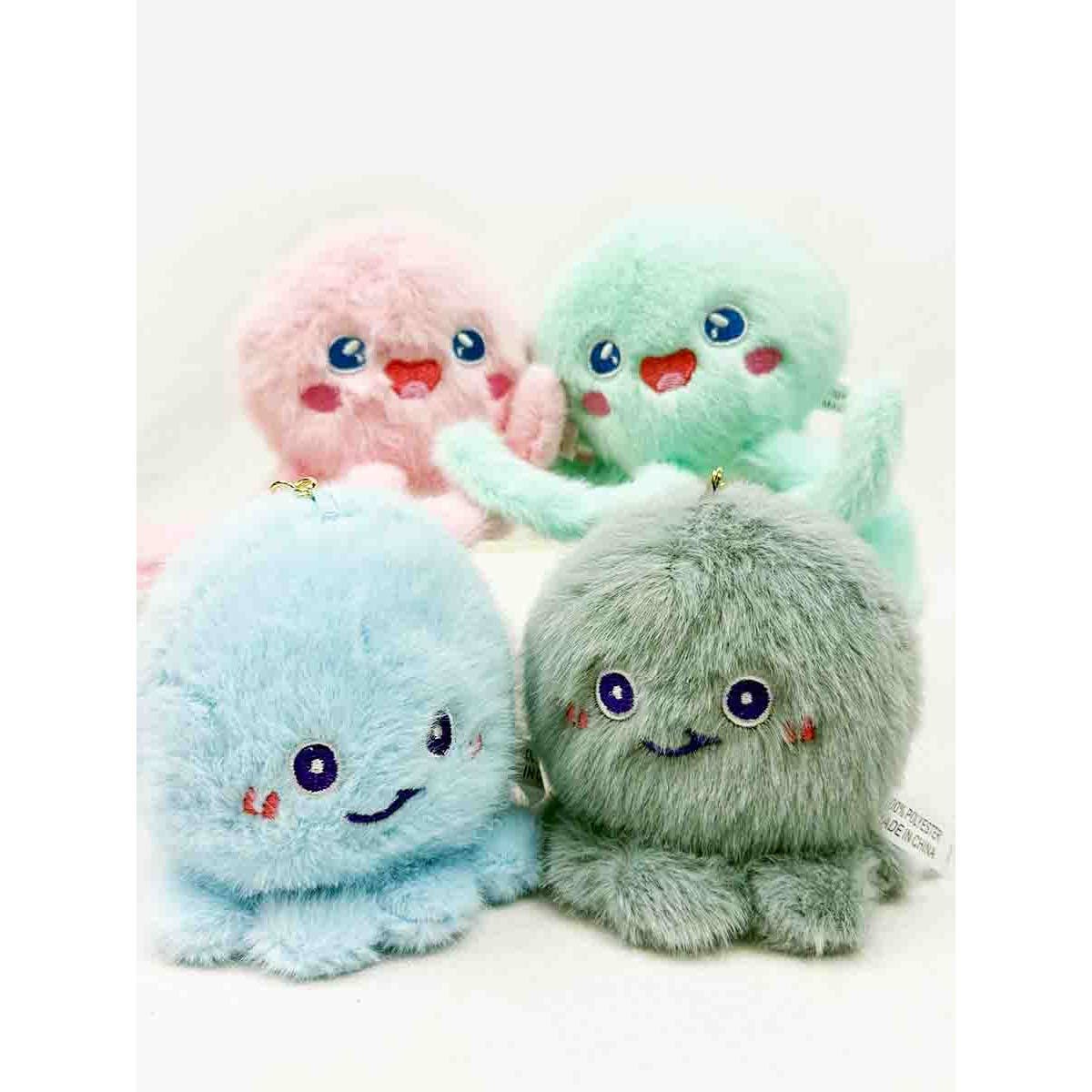 Adorable Sea Creatures Plushie Keychains