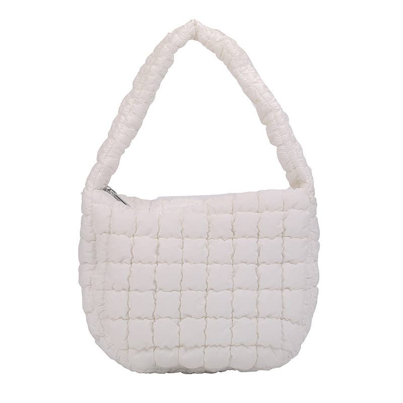 Puff pleated bubble bag