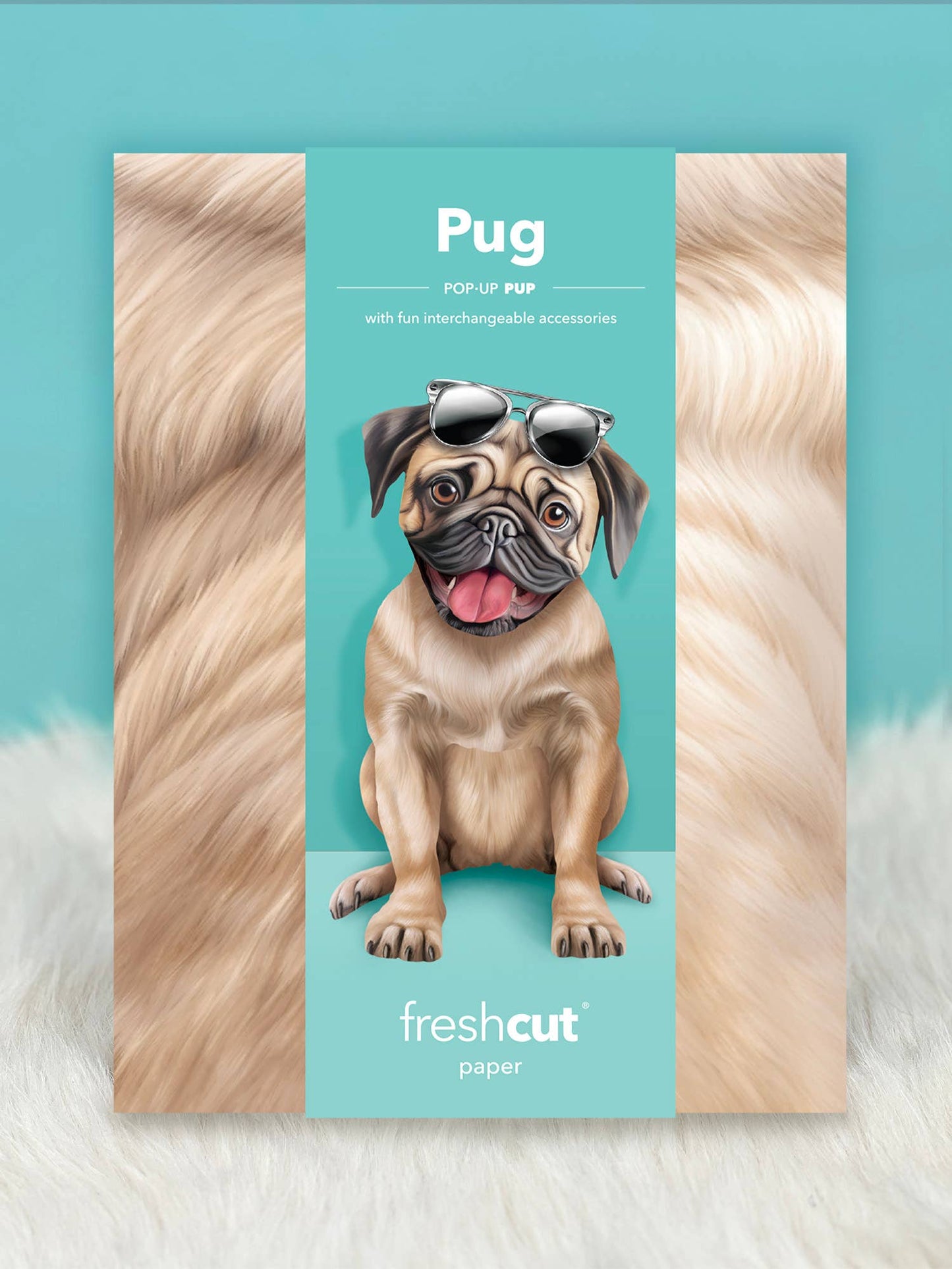 Pug Pop-up Greeting Cards