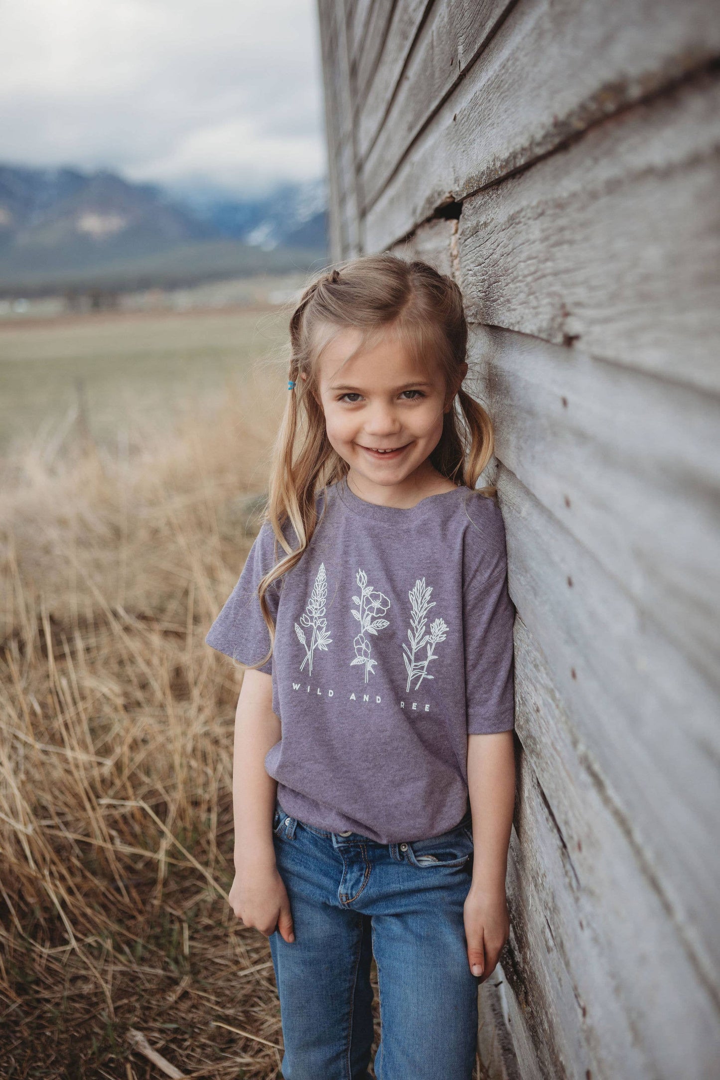 Wild and Free Kids Tee