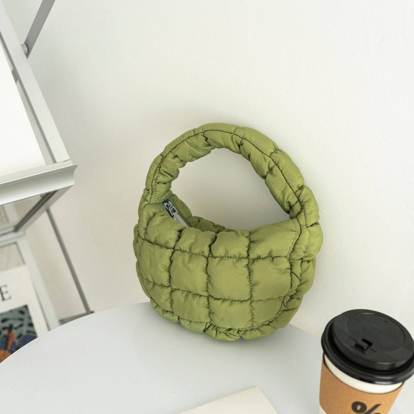 Solid Color Cloud Bag