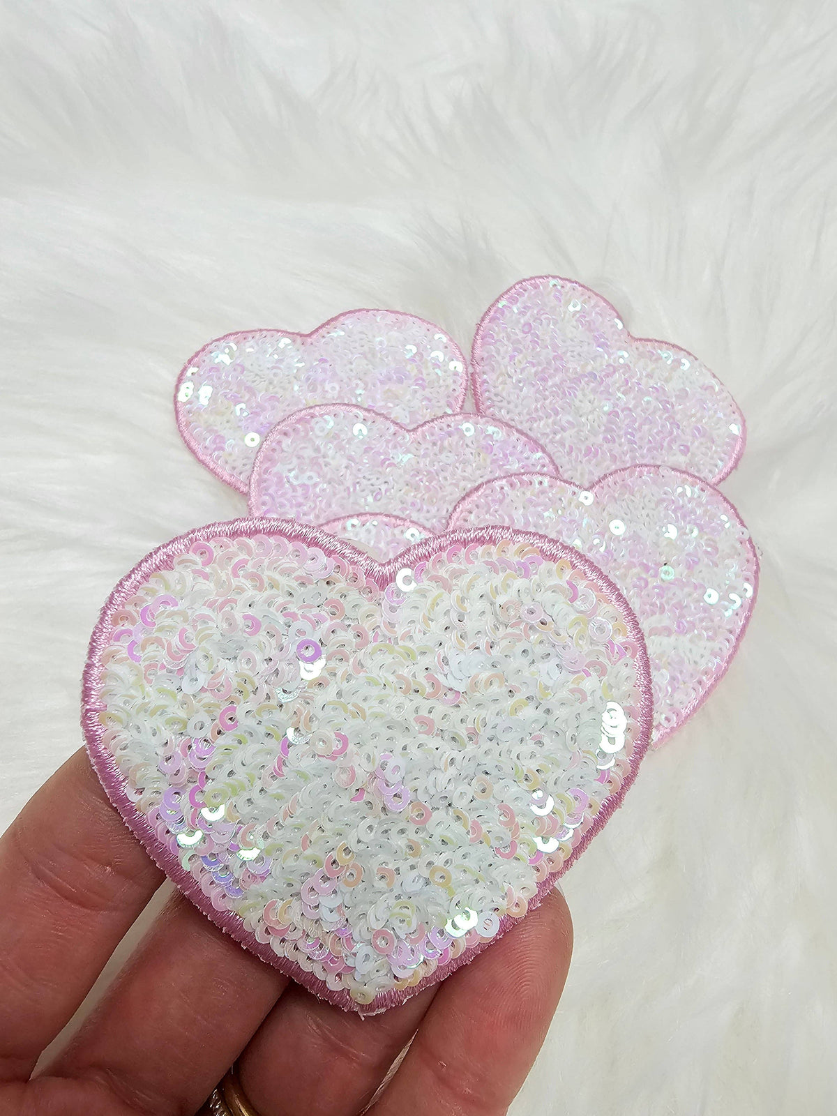 Sequin Heart patch