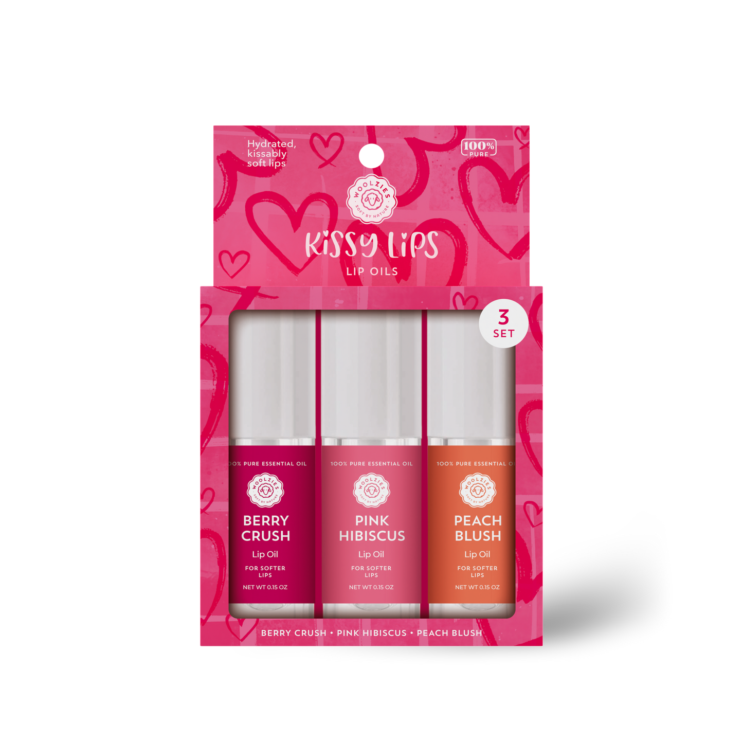 Kissy Lips Lip Oil Set Of 3