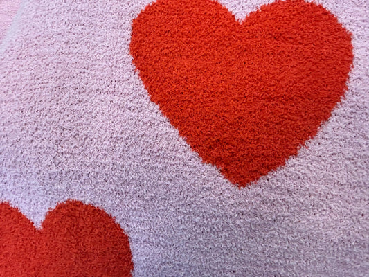 Luxe Love Heart Blanket