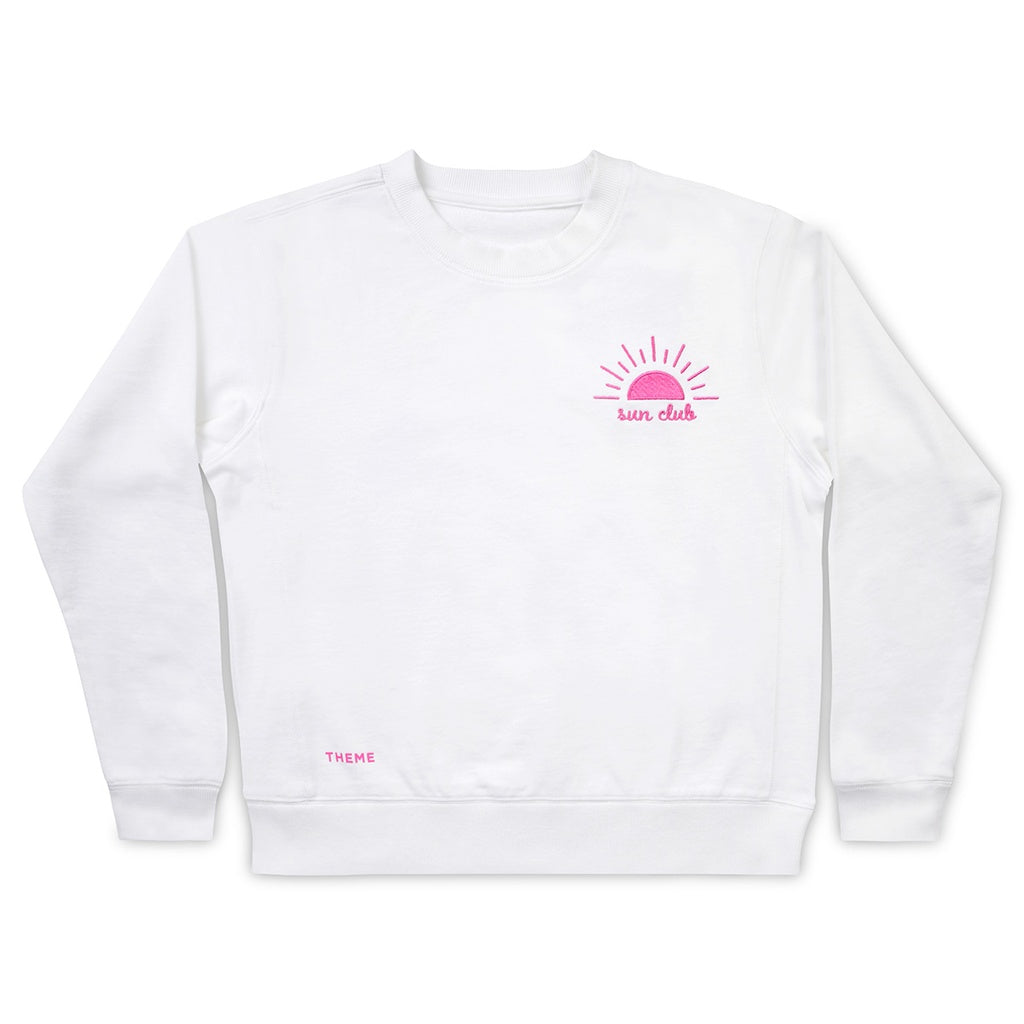 Theme Local White Sweatshirt
