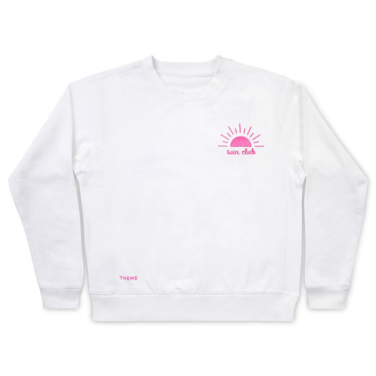 Theme Local White Sweatshirt