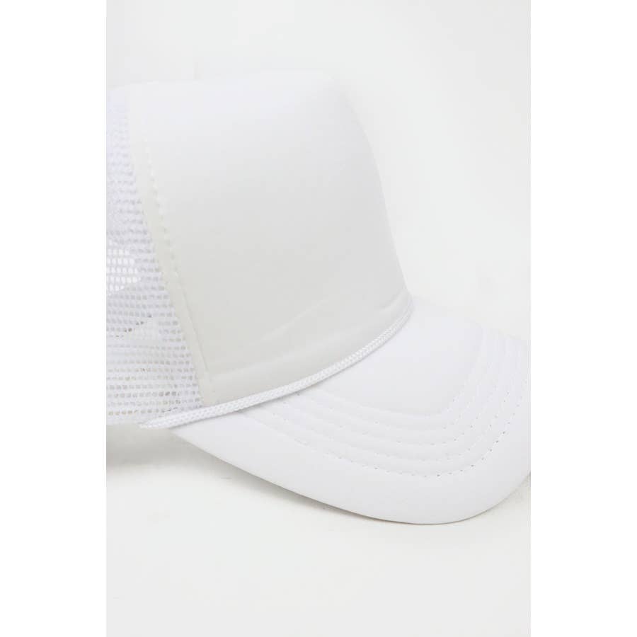 Classic Foam Trucker Hat Summer Mesh Rope Cap