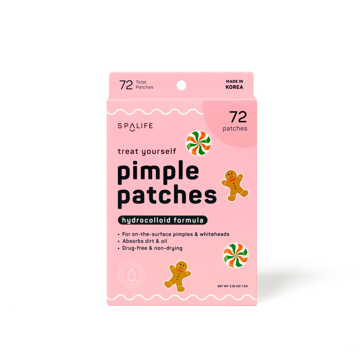Gingerbread & Candies Pimple Patches 72 ct