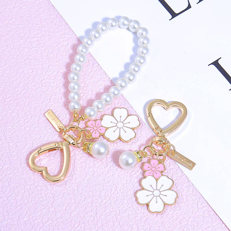 Cherry Blossom Keychain