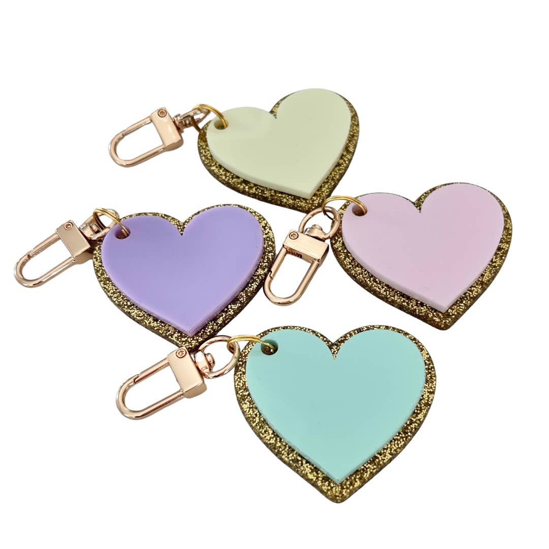 Heart Keychains