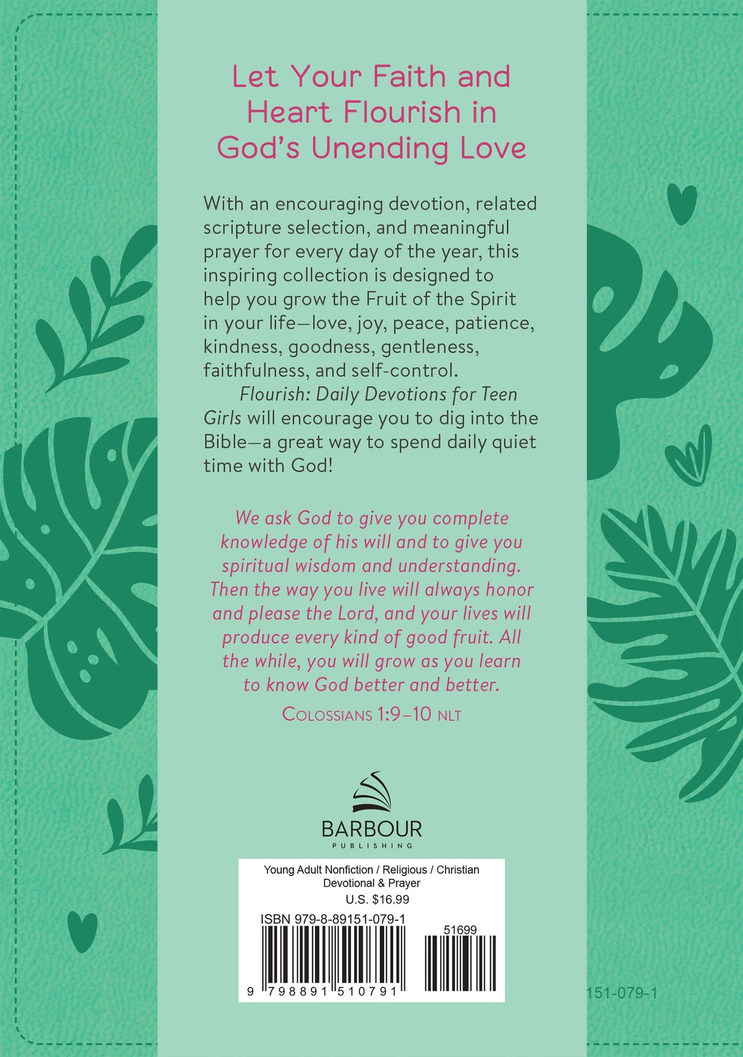 Flourish: Daily Devotions for Teen Girls