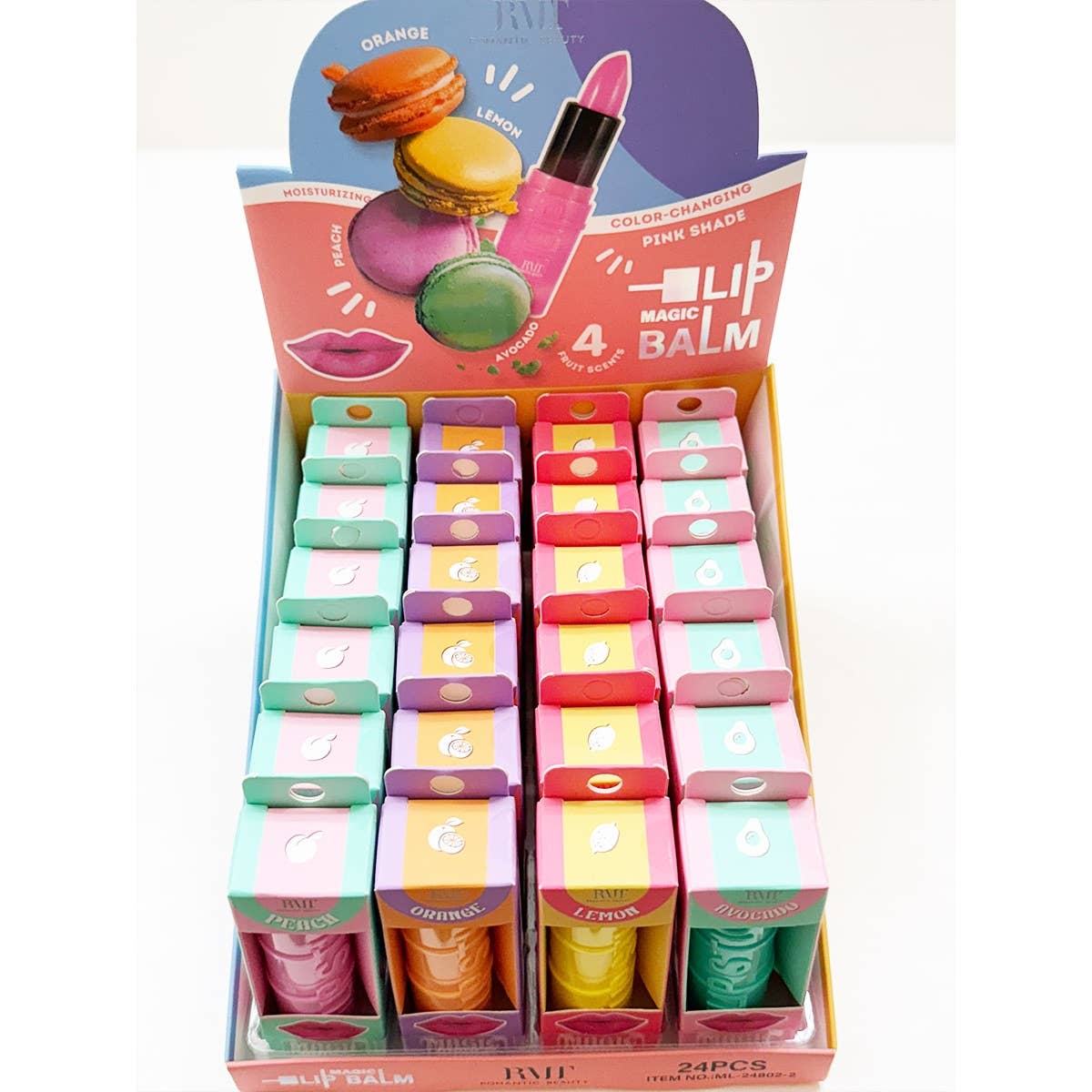 Macaron Color Changing Magic Lip Balm