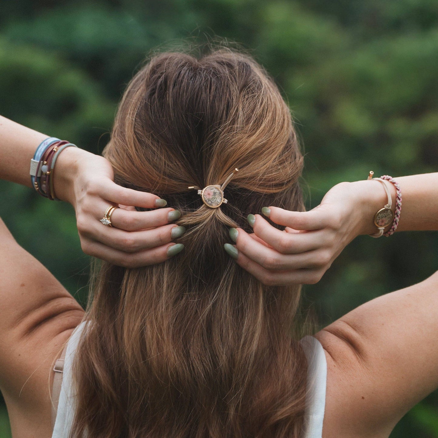 "Bloom" Hair Tie Bracelets
