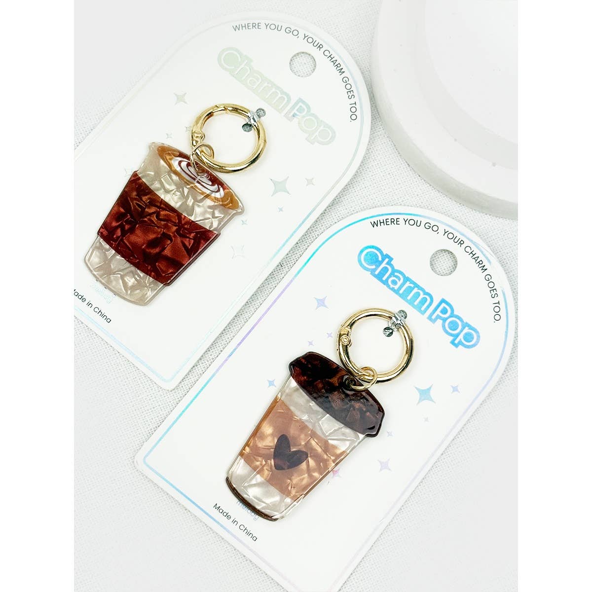 Latte Key Charm