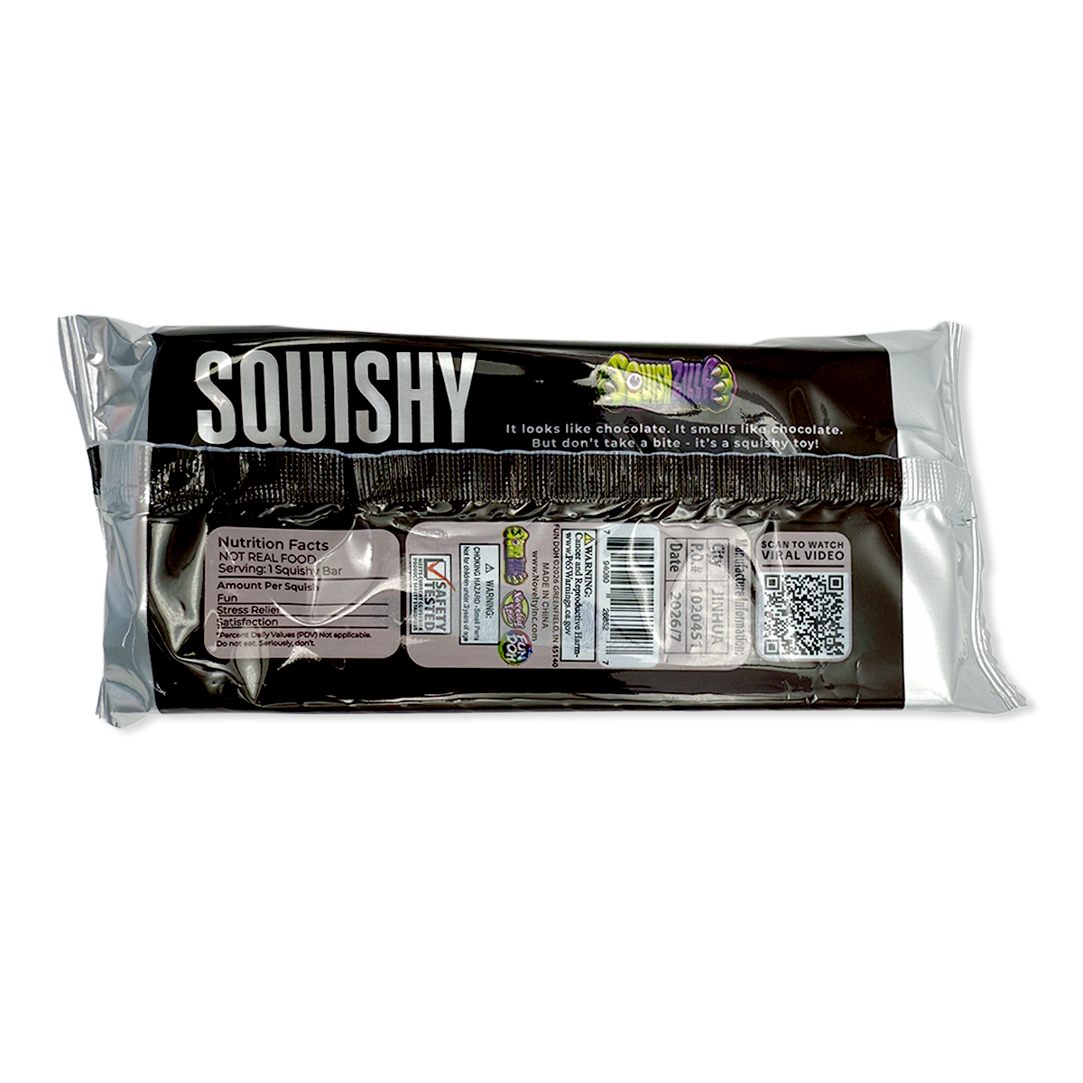 Chocolate Bar Slow Rise Squishy