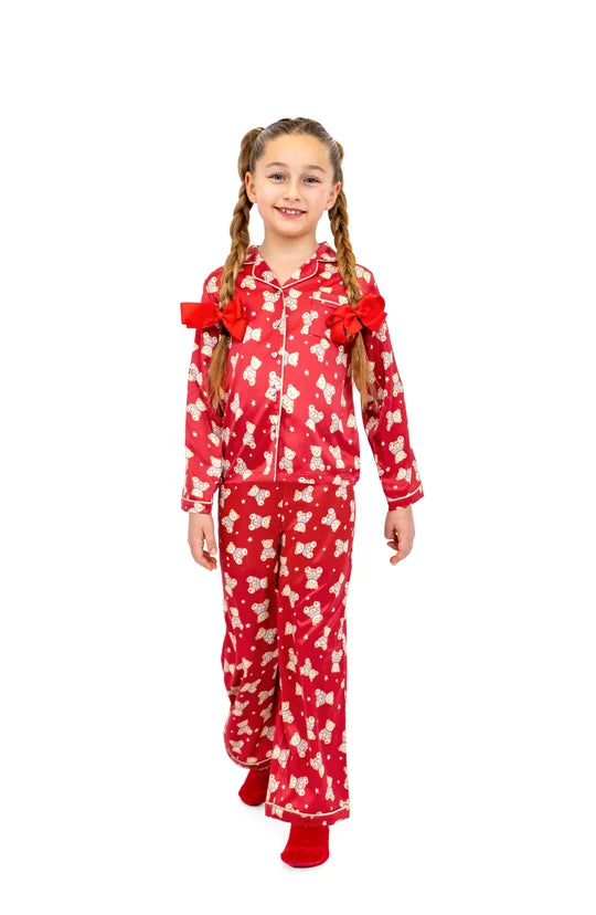 Jolly Teddy Long Sleeve PJ Set
