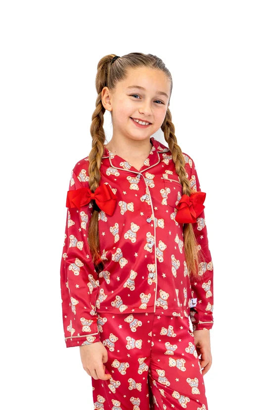 Jolly Teddy Long Sleeve PJ Set