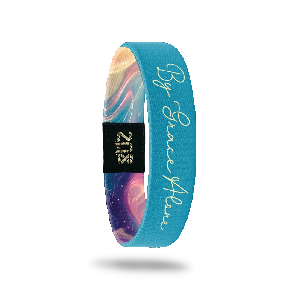 By Grace Alone Christian Bible Elastic Bracelet