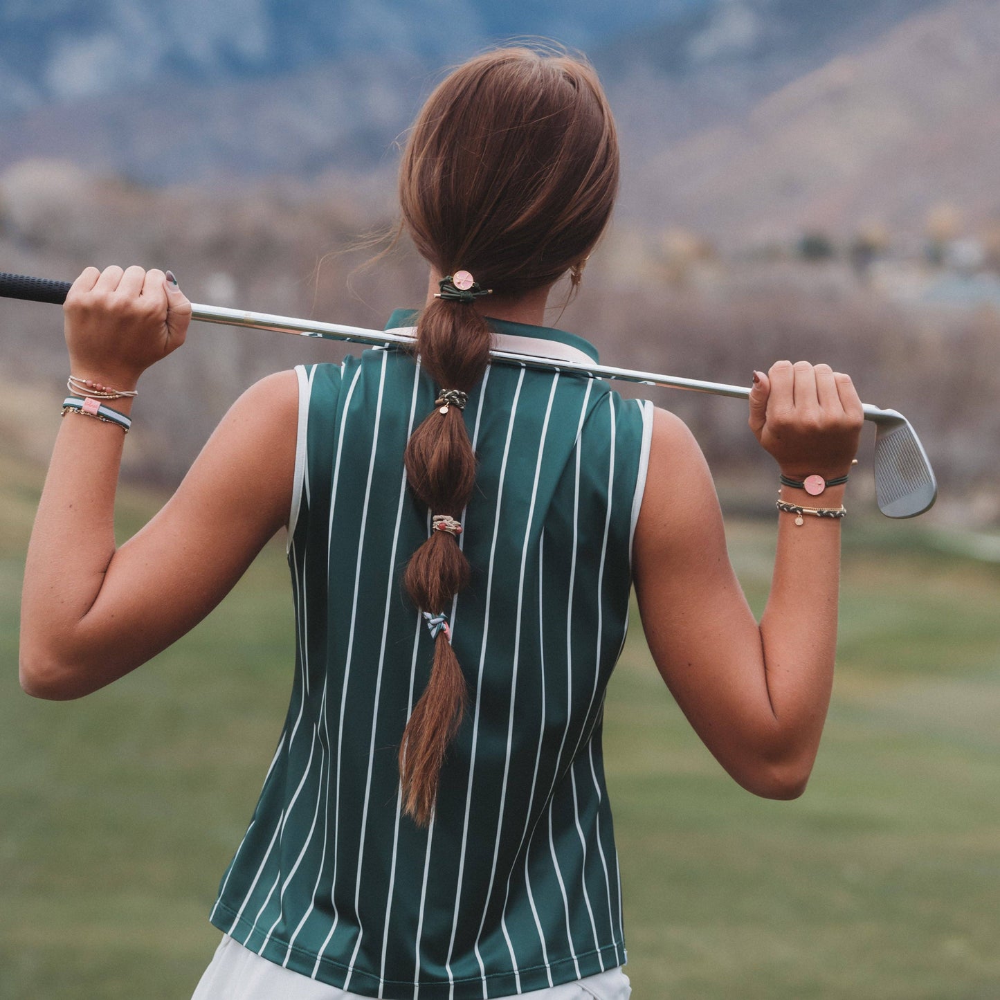 "Tee Time" Hair Tie Bracelets