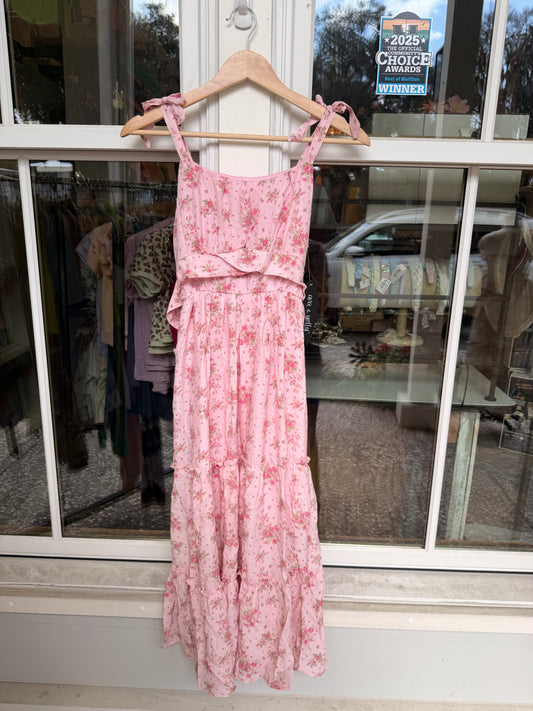 Floral Criss Cross Dress