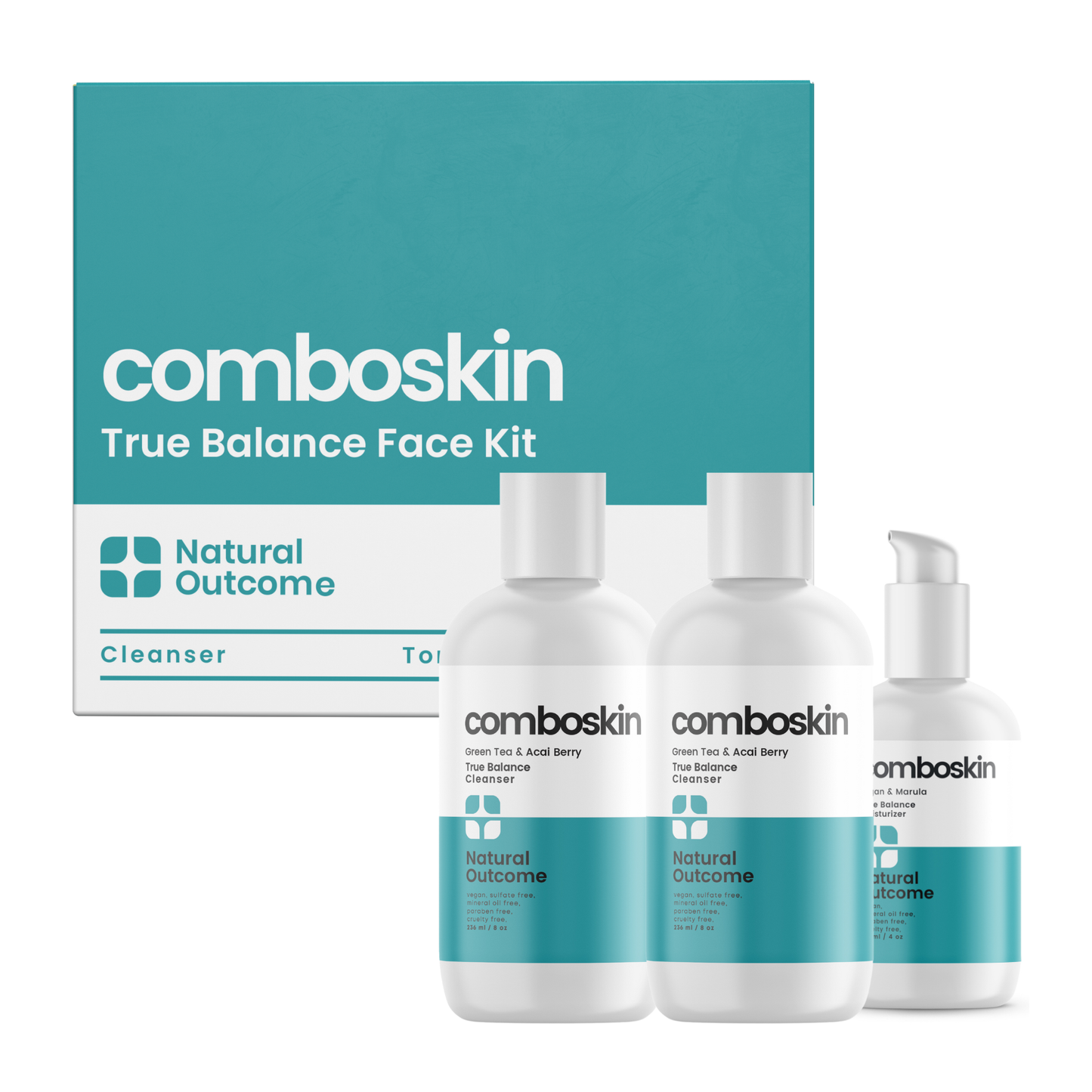 Combination Skin 3 Step Kit - True Balance