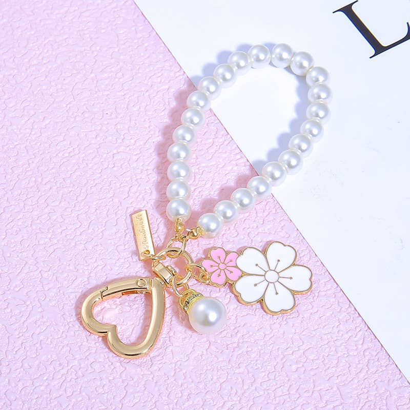 Cherry Blossom Keychain